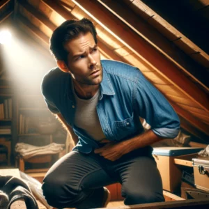 Looking something in the attic