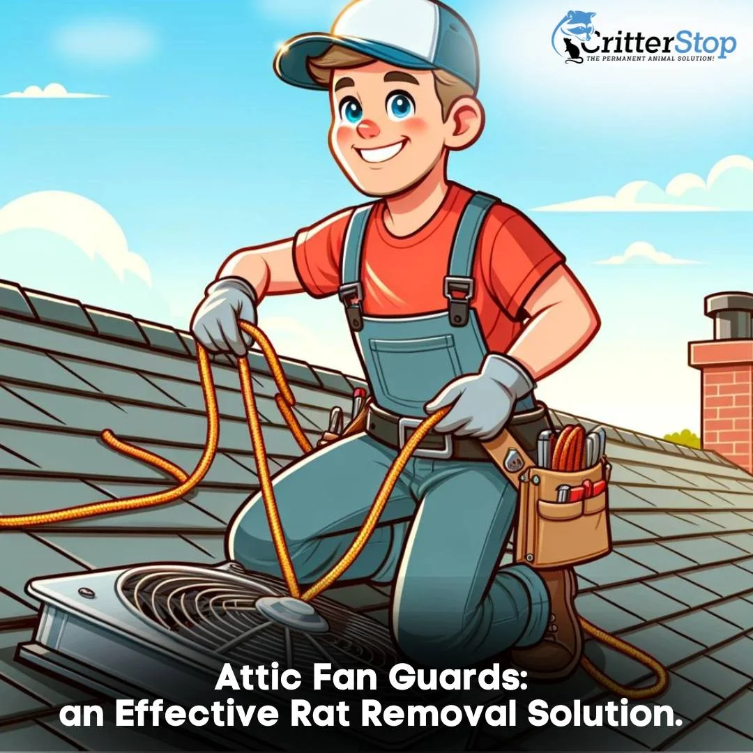 Attic Fan Guards: an Effective Rat Removal Solution.
