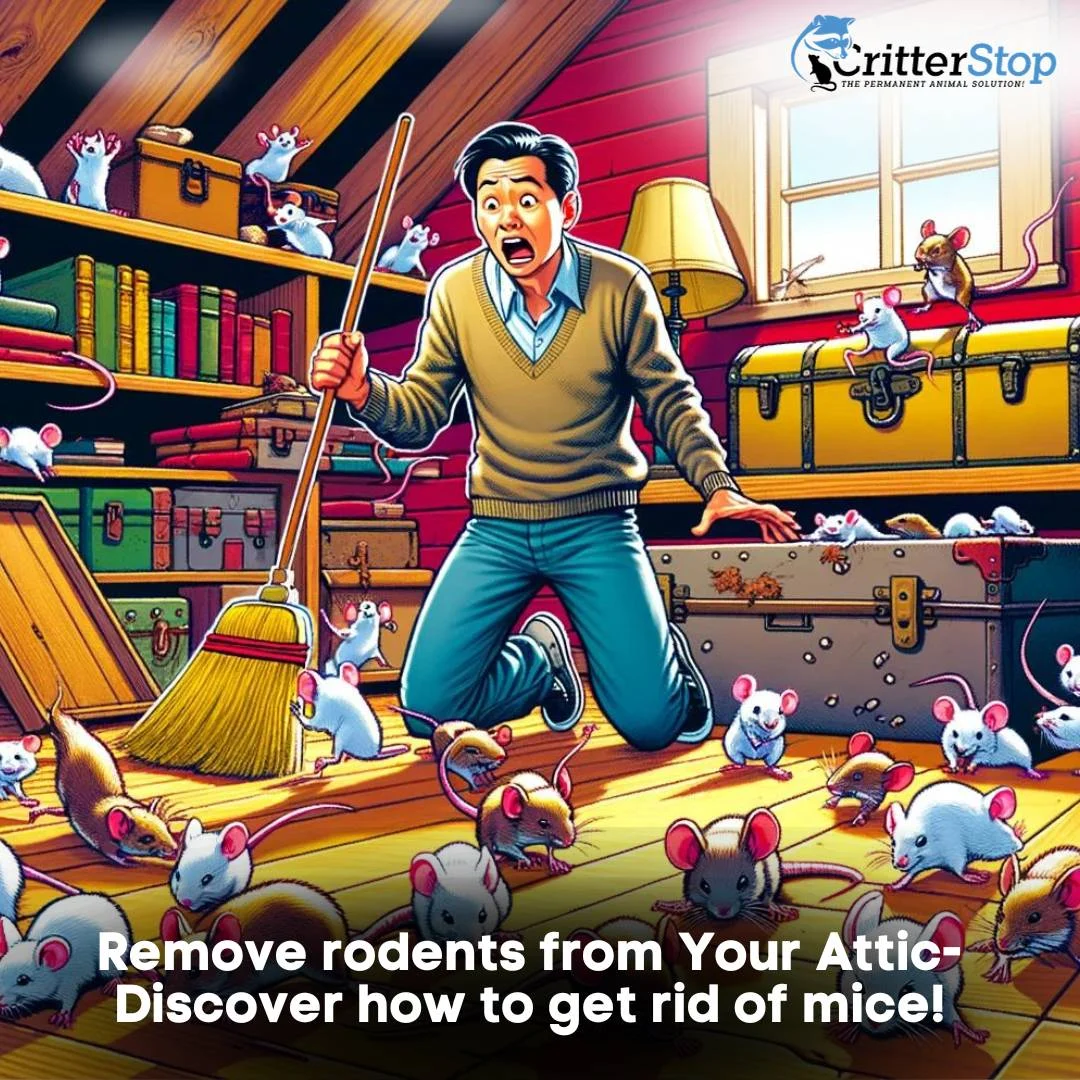 Remove rodents from Your Attic - Discover how to get rid of mice!
