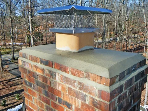 Chimney enter point for rodents