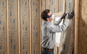 Installing Faced Batt Insulation