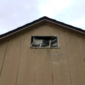 damaged vents
