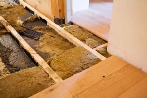 removing underfloor insulation