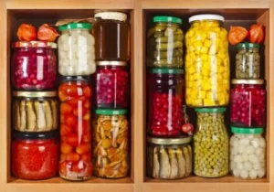 storing food