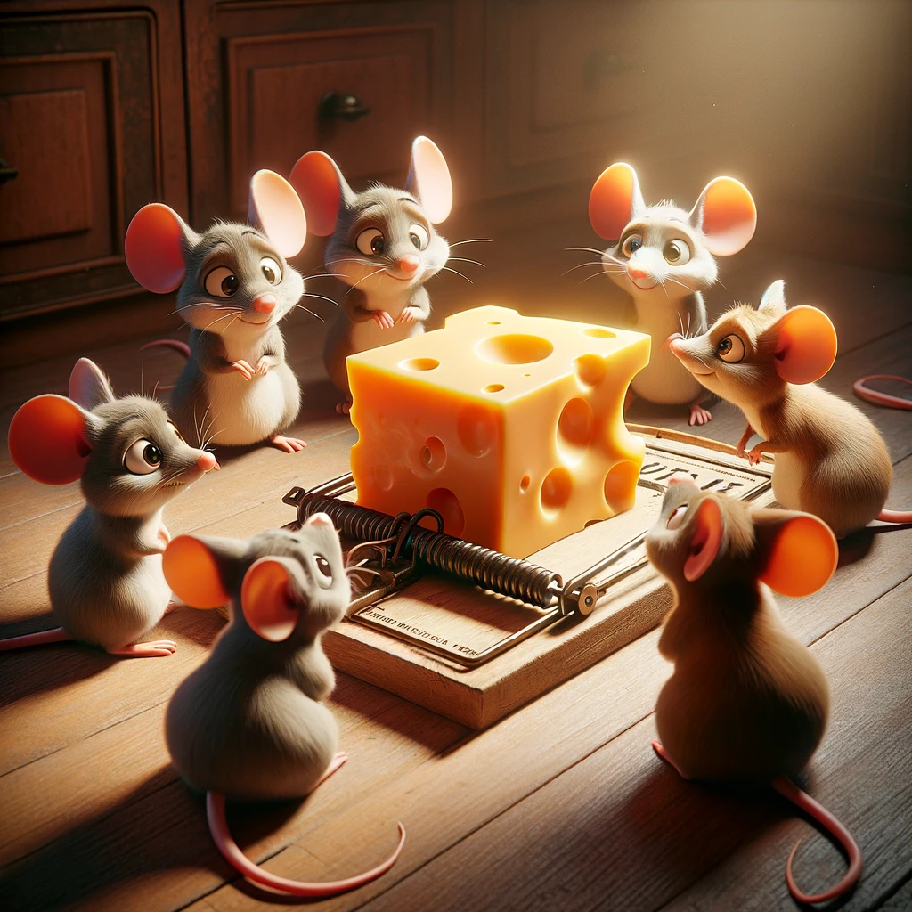 Cheese: Fact or Fiction as Mouse Bait