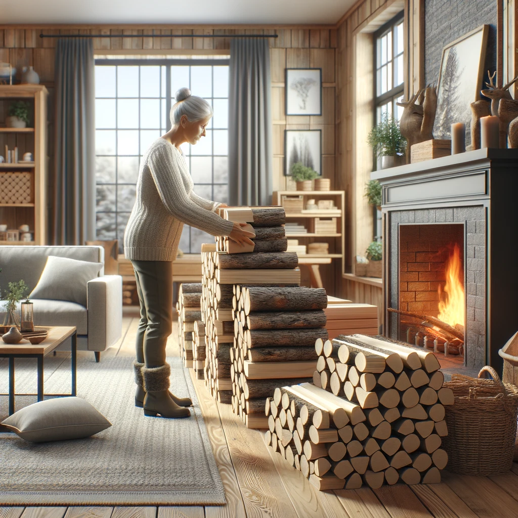storing firewood indoors